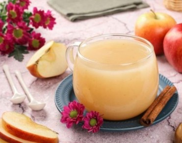 Уютный яблочный киселёк