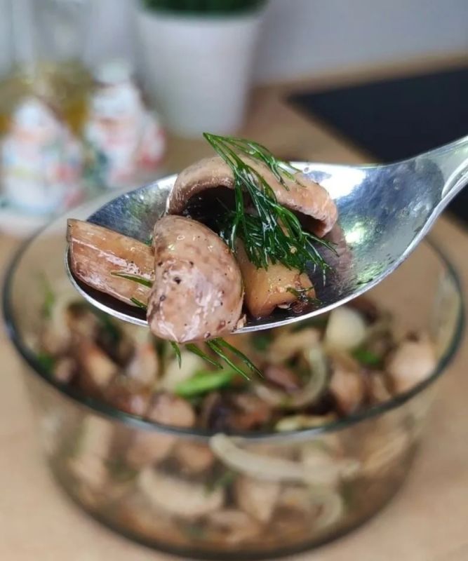 Засолка шампиньонов за сутки без уксуса под рукой обычные специи