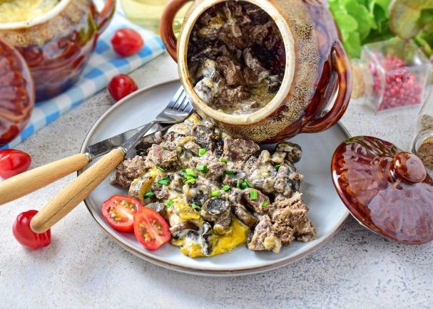Вкусная печень в горшочках по-русски: как приготовить дома