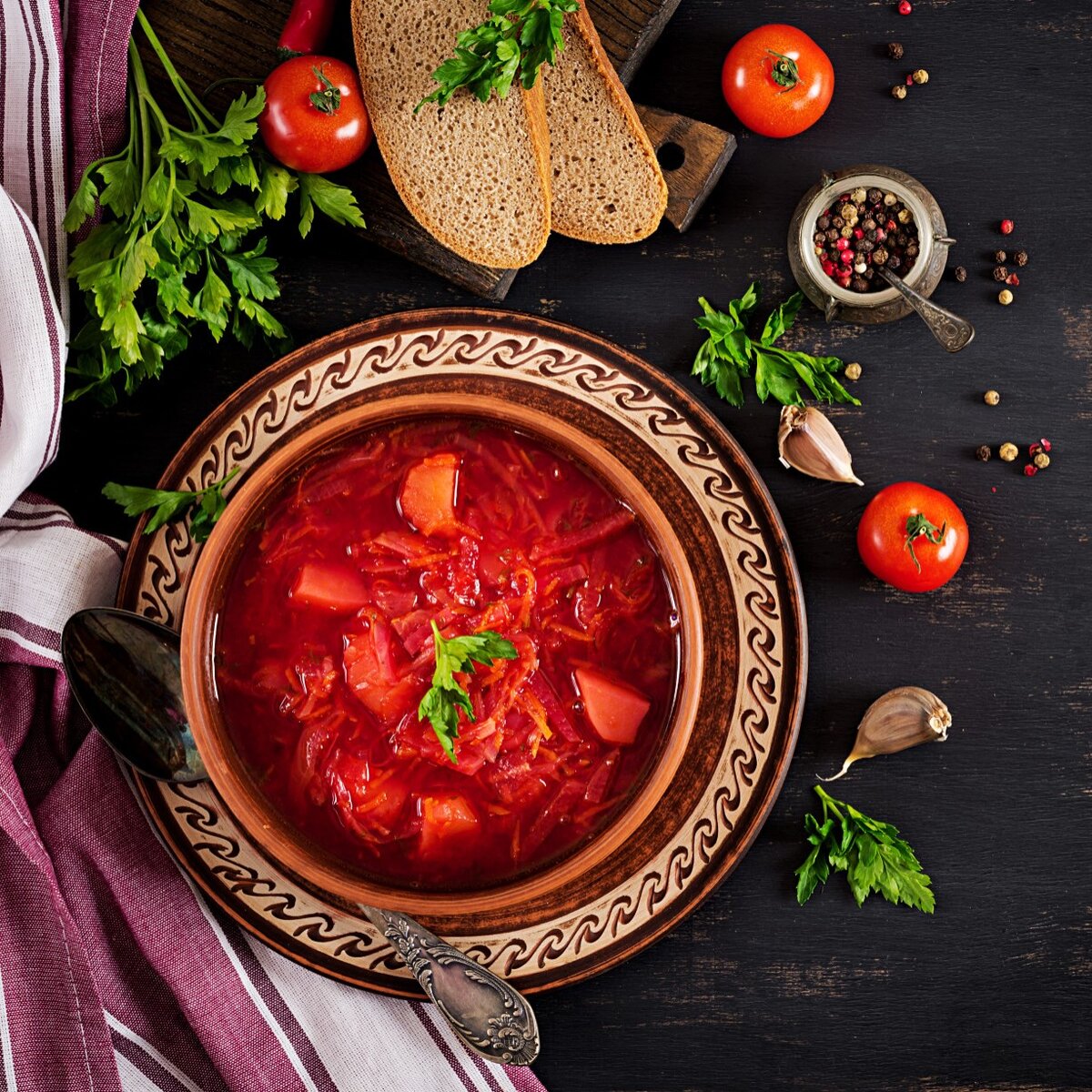 Наслаждение в каждой ложке: секреты идеальной зажарки для борща