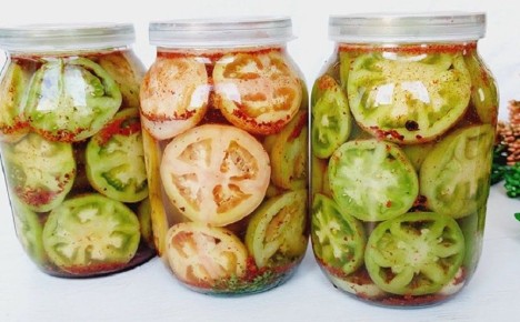 Зеленые помидоры по-балкански: быстро и вкусно на зиму