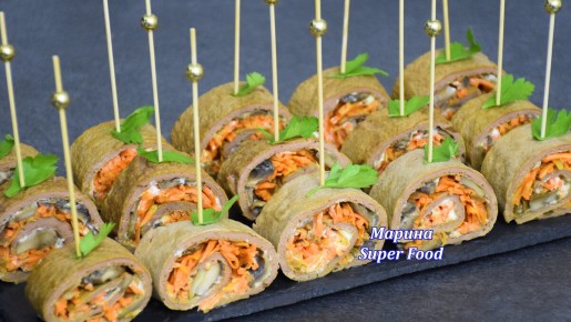 Эффектные закуски из куриной печени для праздников