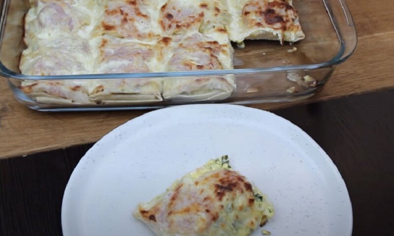 Необычный минтай в лаваше: простота и вкус в одной тарелке