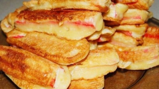 Сочные крабовые палочки в кляре с сыром: идеальная закуска для любого повода