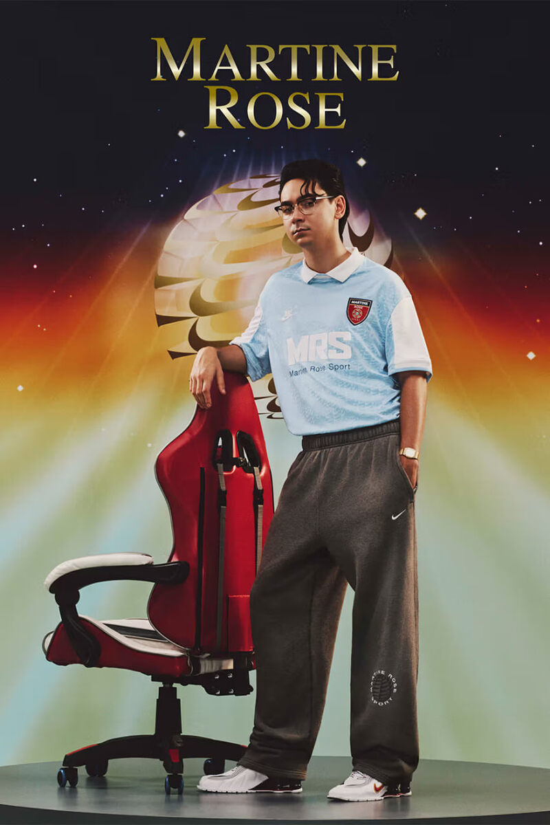 Новое сотрудничество Nike и Martine Rose: коллекция, вдохновленная киберспортом
