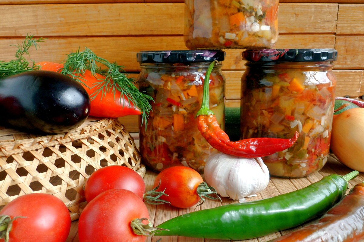 Овощная закуска по рецепту монастырского шефа