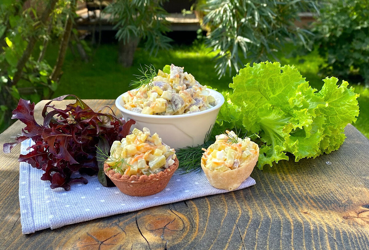 Сытный и Вкусный Салат для Вашего Праздничного Стола