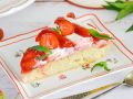 Летний клубничный пирог с рикоттой: просто, вкусно и освежающе